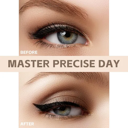 Vista 8 de LAVONE Delineador de ojos líquido impermeable Secado rápido Punta ultrafina Fórmula a prueba de manchas para maquillaje de ojos duradero