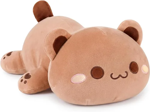 Vista 9 de Onsoyours - Lindo gatito plátano gato de peluche juguete de peluche suave almohada de felpa plátano para niños (gato plátano, 30 cm)