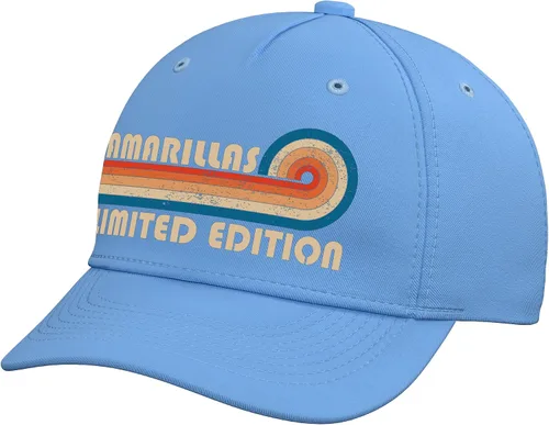 Vista 7 de AMARILLAS Retro 70s 80s Sunset Stripe Adjustable Baseball Hat