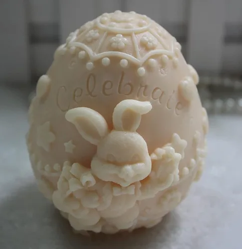 Vista 11 de Molde de jabón animal de silicona para ciervos - forma redonda para decoración de velas y pasteles