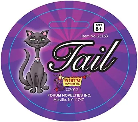 Vista 2 de Forum Novelties Cola de ratóncola de gato larga, Como se muestra