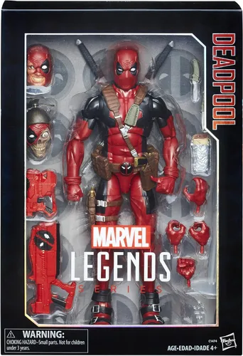 Vista 2 de Figura de acción Marvel Legends Series 12", Deadpool