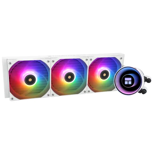 Vista 10 de Thermalright Frozen Notte 120 ARGB - Enfriador de CPU líquido negro con ventilador ARGB de 120 mm y PWM - Hasta 2000 RPM, para AMD/AM4/AM5, Intel
