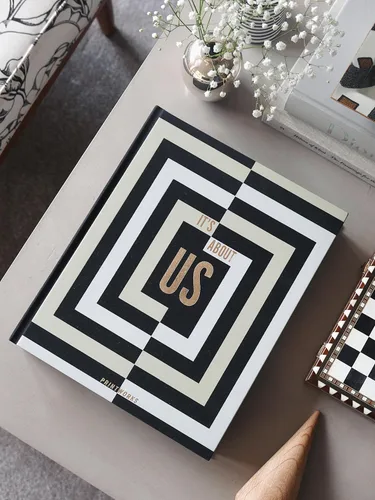 Vista 5 de Printworks It's About Us Álbum de fotos – Elegante libro de fotos multicolor para mesa de café – Álbum de fotos grande con 30 páginas, espacio