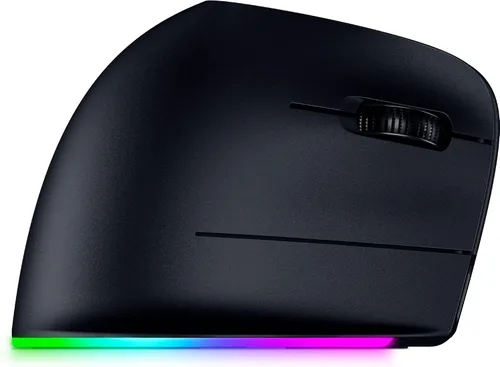 Vista 10 de Ratón Inalámbrico Vertical Razer Pro Click V2: Diseño Ergonómico de 6 Botones - Comando AI de Un Clic - Compatible con Windows y Mac - Conectividad