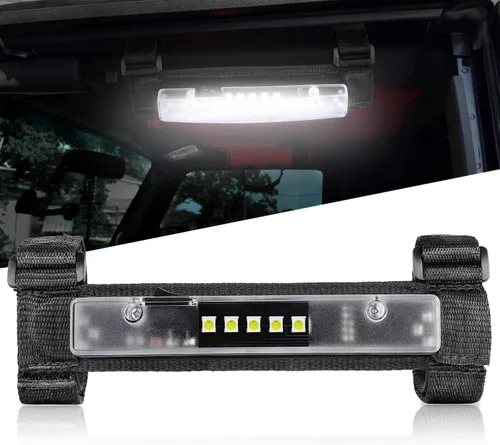 Vista 9 de Nirider Luz Interior UTV Universal Montaje en Barra Antivuelco Luces LED Luces de Jaula Antivuelco Utilitaria Luz Interior de Cúpula de Cortesía