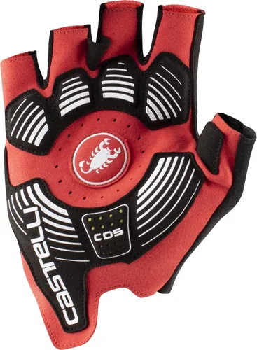 Vista 2 de Castelli Guantes de ciclismo Rosso Corsa Pro V para ciclismo de carretera y grava L