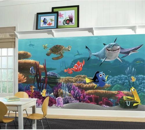 Vista 2 de RoomMates Mural de pared Disney Pixar Buscando a Nemo por RoomMates, JL1278M