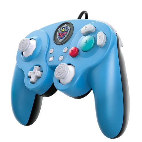 Vista 8 de PDP Gaming Legend Of Zelda Link GameCube Wired Fight Pad Pro Controller Link - Nintendo Switch
