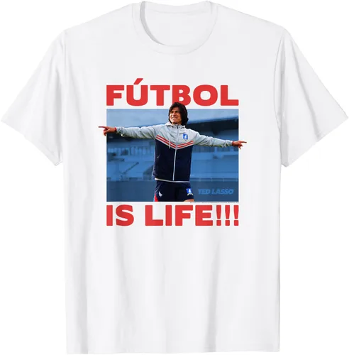 Vista 3 de Ted Lasso Dani Rojas Futbol is Life - Camiseta talla S Negro