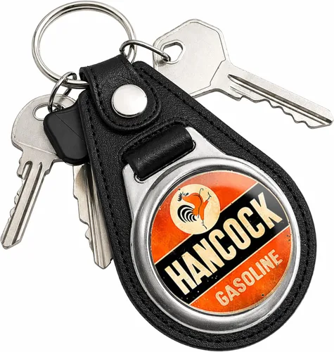 Vista 46 de Brotherhood Round Key Chain for Vintage Motor Oil, Petroleum, and