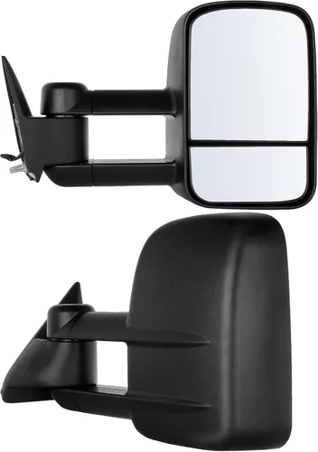 Vista 26 de ECCPP - Espejos de remolque de repuesto para Chevy Silverado 2007-2014