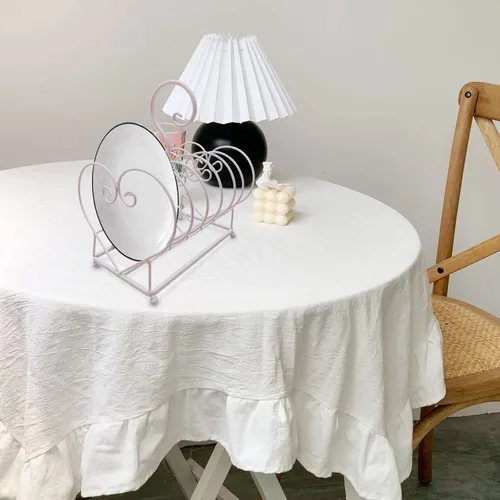 Vista 9 de Love Shape - Soporte de placa de metal para 6 lugares, con mango extraíble, color rosa