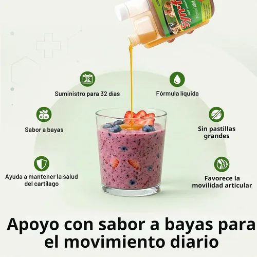 Vista 4 de Synflex Concentrado Glucosamina Condroitina 1250mg Soporte
