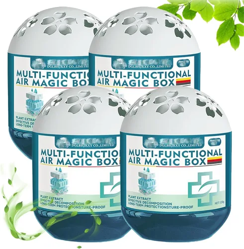 Vista 9 de Caja mágica de aire, purificación de aire interior, eliminación de polvo, caja mágica sin electricidad, aspiradora automática silenciosa, gel