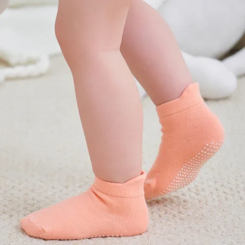 Vista 8 de Calcetines tobilleros antideslizantes Zaples para bebés con suelas antideslizantes para bebés, niños pequeños, niños y niñas