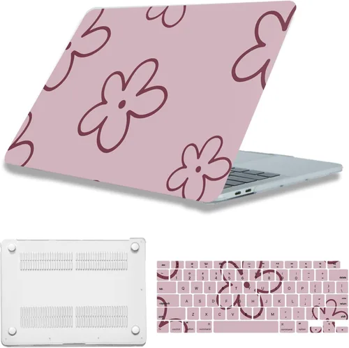 Vista 51 de Funda compatible con MacBook Air de 15" M5 M4 M3 M2 2023-2026 Negro (Black Lace)