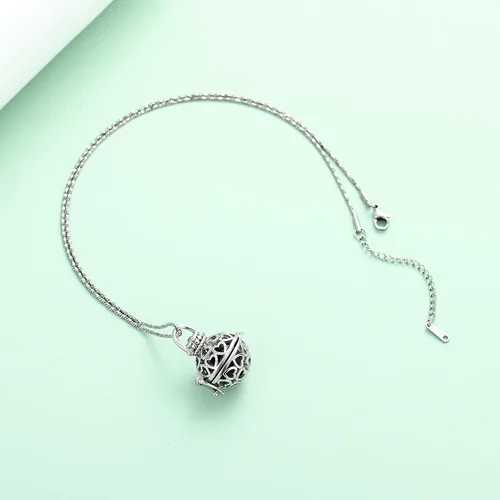 Vista 6 de Yinplsmemory Cremation Jewelry Hollow Heart Urn Necklace for Ashes for Women Men with Always In My Heart Memorial Locket Pendant Keepsake Jar