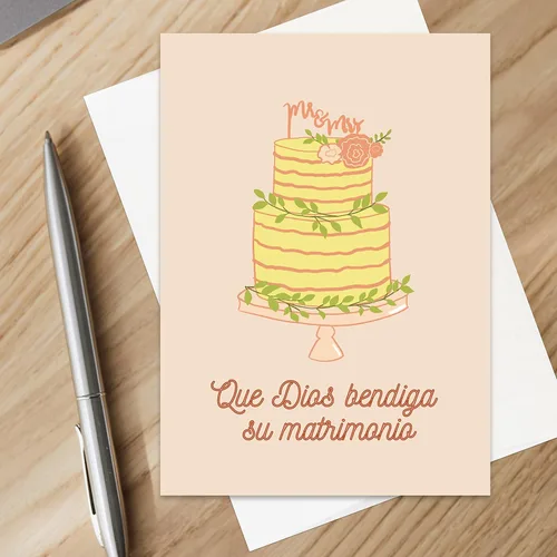 Vista 3 de Tarjeta de Boda Cristiana ara Tarjeta de Boda Tarjeta de Matrimonio de Boda Cristiana, Regalo Cristiano para Bodas (Paquete de 12)