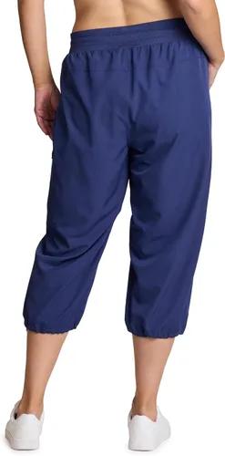 Vista 20 de RBX Active - Pantalón capri para mujer, talla grande, ligero, tejido, con cordón, estilo cargo