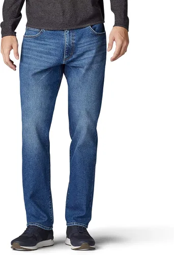 Vista 35 de Lee Extreme Motion - Jeans rectos cónicos para hombre Negro