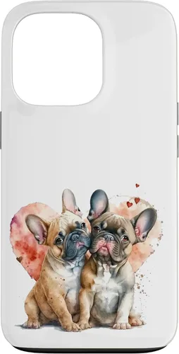 Vista 10 de Carcasa para iPhone 17, diseño de perro francés, diseño de bulldog francés