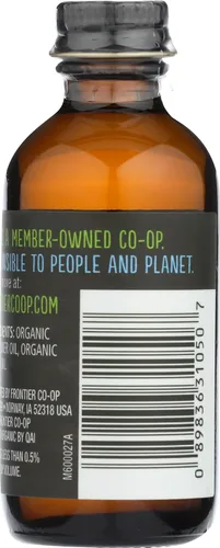 Vista 2 de Frontier Co-op Sabor a limón orgánico, tarro de vidrio de 2 onzas, sabor cítrico agrio para postres, batidos, té y más