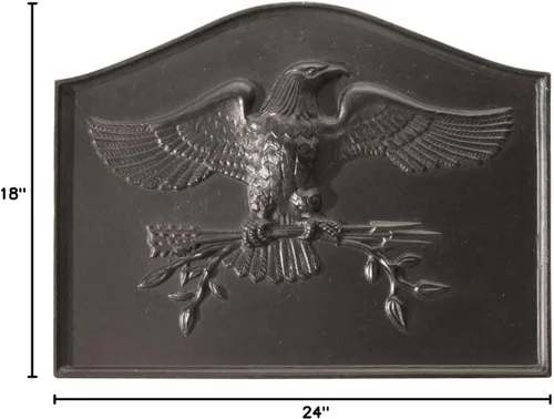Vista 4 de Minuteman International Águila americana de hierro fundido Fireback
