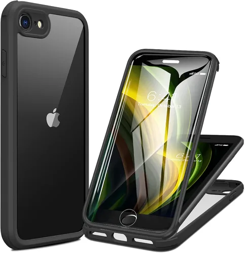 Vista 41 de Miracase - Funda magnética para iPhone 13 Pro Max de 6.7 pulgadas (compatible con MagSafe), transparente, completo, protector de pantalla de vidrio