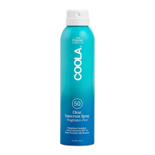 Vista 7 de COOLA Organic Sunscreen SPF 50 Sunblock Spray, Dermatologist Tested Skin Care for Daily Protection, Vegan and Gluten Free, Fragrance Free