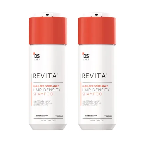 Vista 10 de DS Labs Revita Champú, 100 mL – Limpieza refrescante del cuero cabelludo para un aspecto más lleno, voluminizante, hidratación ligera, sin sulfato