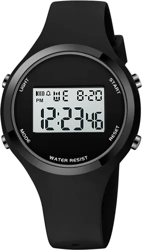 Vista 18 de Reloj XCZAP Deportivo al Aire Libre con Alarma, Resistente al Agua 5 Bar, LED, Digital