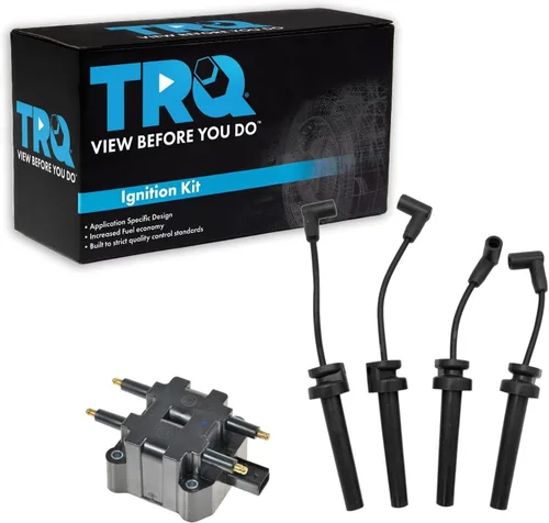 Vista 41 de Kit de Bobina de Encendido TRQ de 2 Piezas Compatible con Hyundai Tucson 2005-2009, Kia Sportage 2005-2010