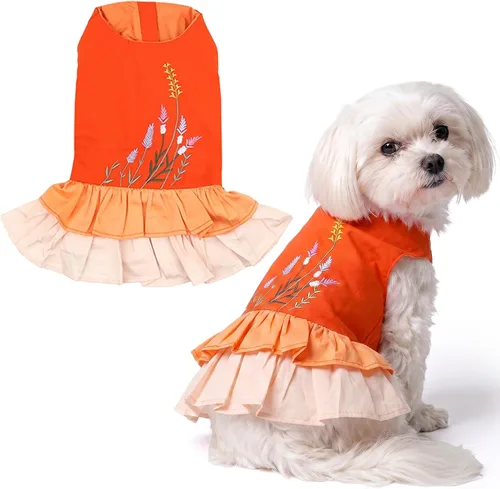 Vista 34 de Parisian Pet Chambray - Vestido para perro - Ligero sin mangas para perro, niña, talla XS Chambray en general