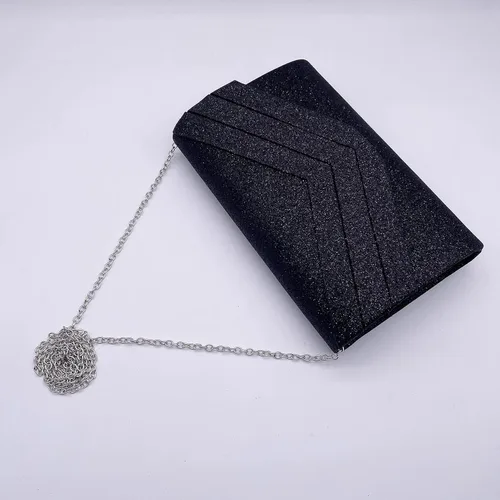 Vista 6 de Milisente - Cartera de noche para mujer, monedero de gamuza en bandolera