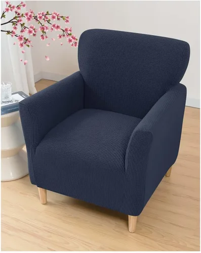 Vista 23 de Fundas elásticas para sillón de sala de estar, fundas protectoras para perros, mascotas y niños, diseño de jacquard con patrón de 1 asiento pequeño