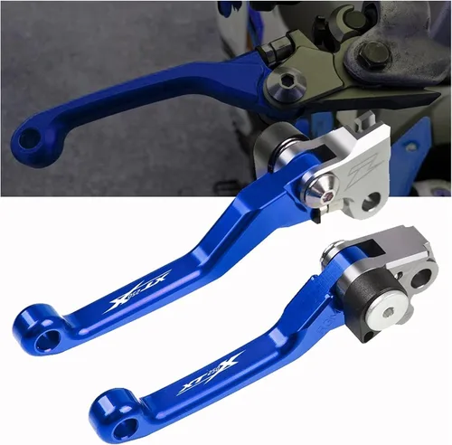 Vista 2 de Para Yamaha XT250X XTZ125 XT 250 X XTZ 125 2003-2009 2010 2011 2012 2017 Palancas de embrague de freno pivotante CNC para motocicleta Dirt Bike