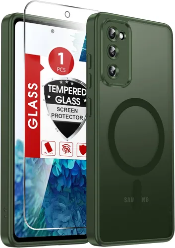 Vista 121 de LeYi Funda para teléfono Samsung-S23: protector de pantalla e imán MagSafe Púrpura