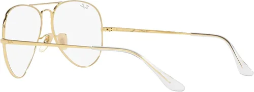 Vista 5 de Ray-Ban Women's Rx6489 Aviator Prescription Eyewear Frames