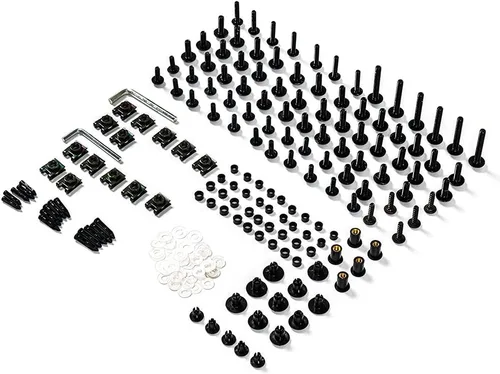 Vista 3 de Kit de pernos de carenado para Honda CBR650F 2014 2015 2016 2017 2018 Tornillos de carenado - Negro