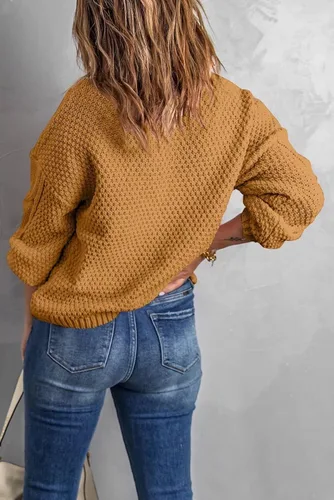 Vista 2 de Dokotoo - Sudadera de cuello de tortuga para mujer