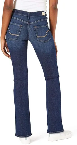 Vista 3 de Signature by Levi Strauss & Co. Gold Label - Jeans para mujer, estilo estrecho con corte acampanado