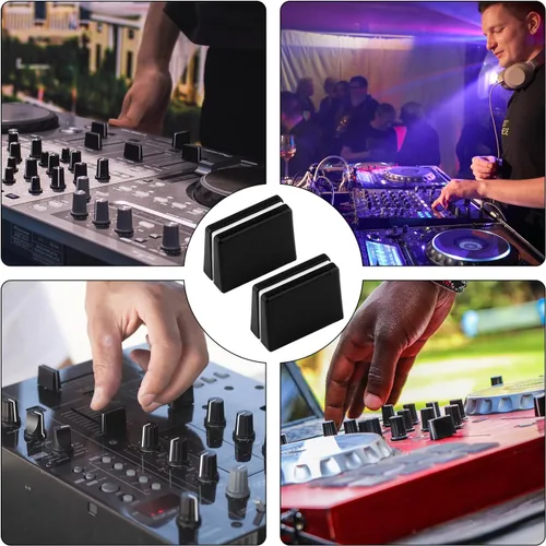 Vista 7 de 10 tapas Fader Taps, Fader Caps Mezclador Slider Fader Perillas para Pioneer DJM350, 400, 500, 700, 750, 800, 850, 900NEXUS, 900SRT, 900NXS2, 2000