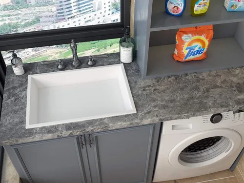 Vista 5 de burgeliy Protector de vinilo de mármol gris 3D, papel tapiz de modificación automotriz de 15.8"x80", estilo clásico, impermeable, resistente al
