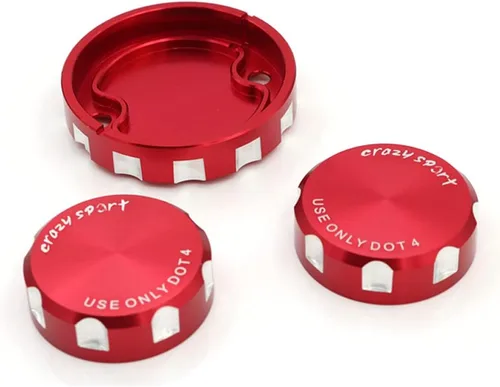 Vista 2 de crazy sport Cubierta del depósito del embrague del freno delantero y trasero se adapta a DUCATI 959 899 1299 1199 Panigale V2 V4 Superleggera Cap
