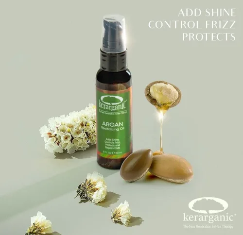 Vista 3 de TRATAMIENTO DE QUERATINA - ACEITE REVITALIZANTE DE ARGÁN - 2OZ