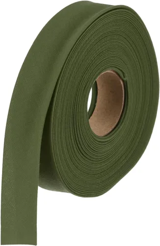Vista 55 de MECCANIXITY Cinta al bies de doble pliegue de 1 pulgada, cinta al bies de poliéster continua a granel para coser, costura, acolchado, dobladillo