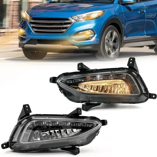 Vista 40 de Fog Lights Compatible With 2013 2014 2015 Ford Explorer Front Bumper Driving Lamp Assembly Clear Lens