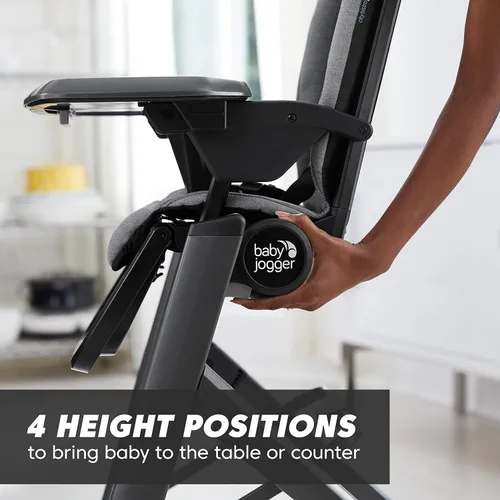 Vista 5 de Baby Jogger City Bistro - Silla alta, color grafito
