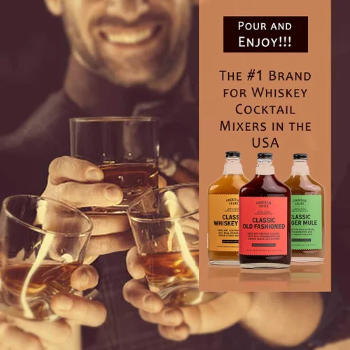 Vista 6 de Cocktail Crate Paquete variado de mezcladores de bebidas premium Mezcladores de cóctel artesanales galardonados para verdaderos conocedores